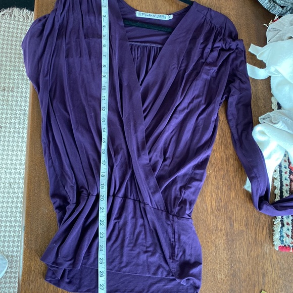 Drapey eggplant top - Picture 6 of 6